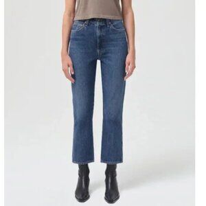 AGOLDE Pinch Waist High Rise Kick Flare Jeans Placebo Size 26 NWT